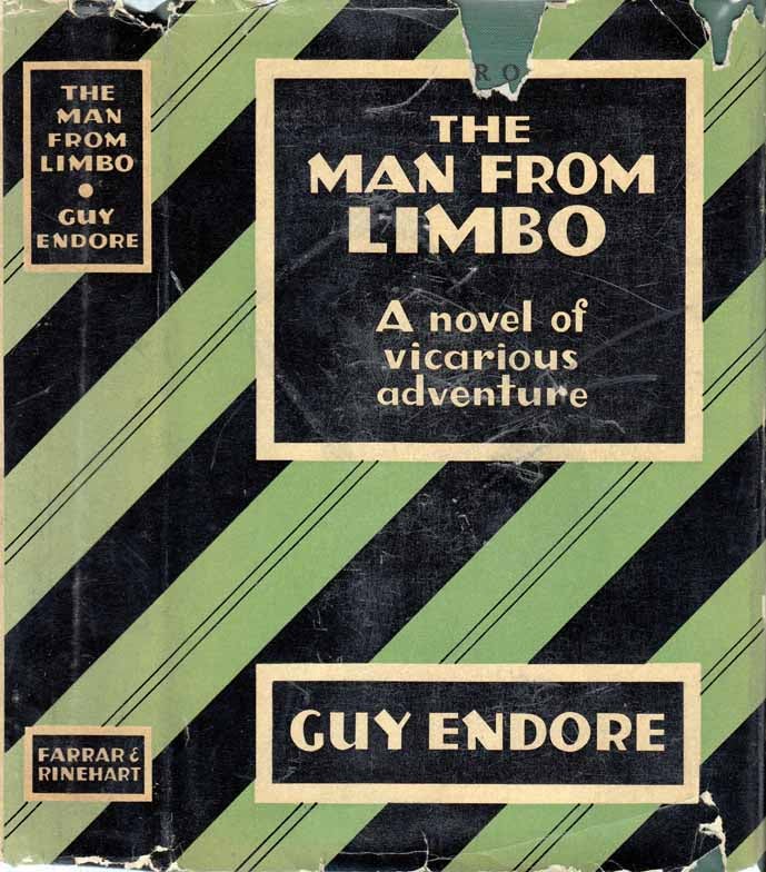 Item #21534 The Man From Limbo. Guy ENDORE