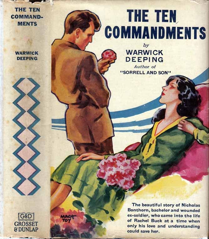 Item #21537 The Ten Commandments. Warwick DEEPING
