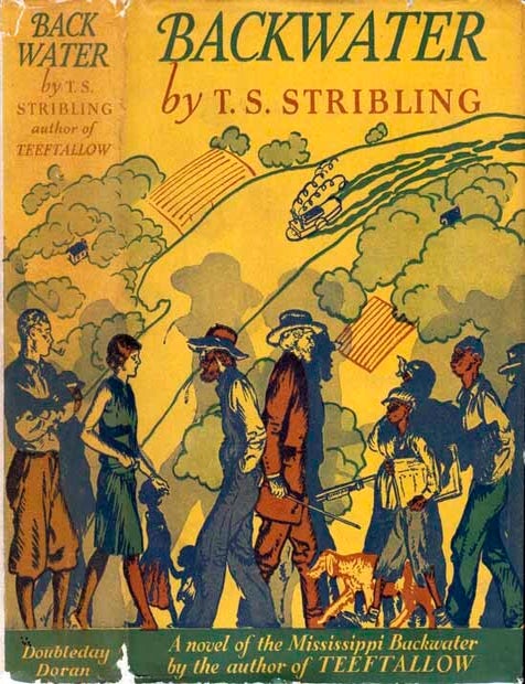 Item #21870 Backwater. T. S. STRIBLING