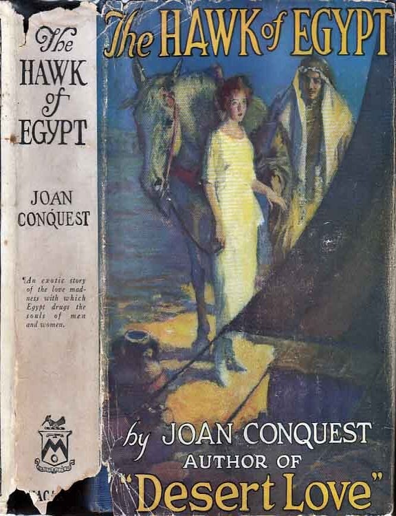 Item #22273 The Hawk of Egypt. Joan CONQUEST
