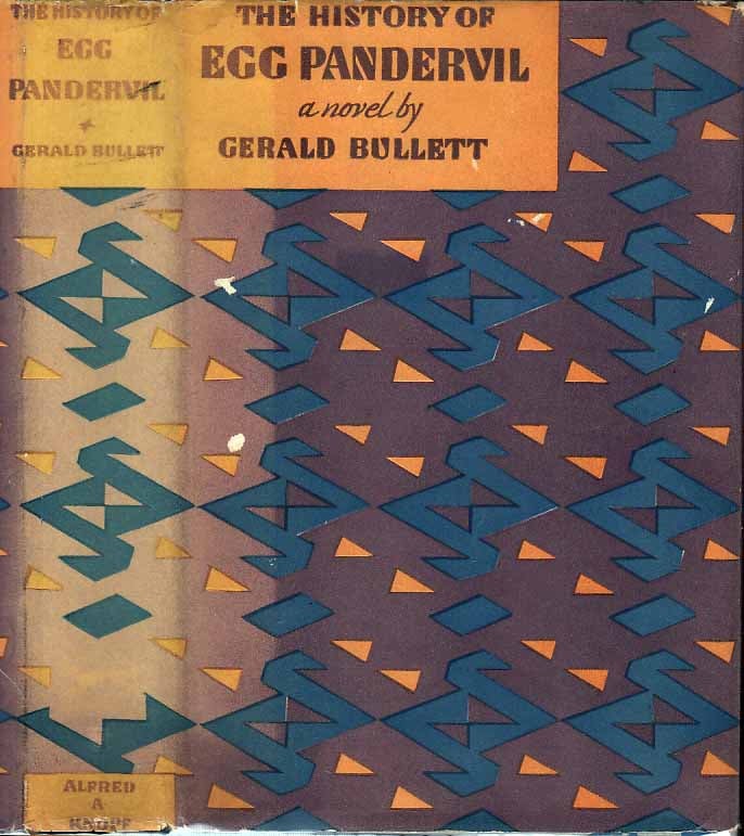 Item #22328 The History of Egg Pandervil. Gerald BULLETT