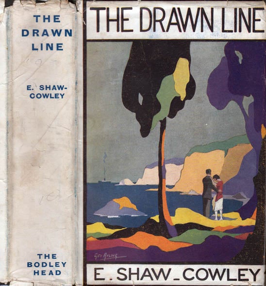 Item #22441 The Drawn Line. E. SHAW-COWLEY
