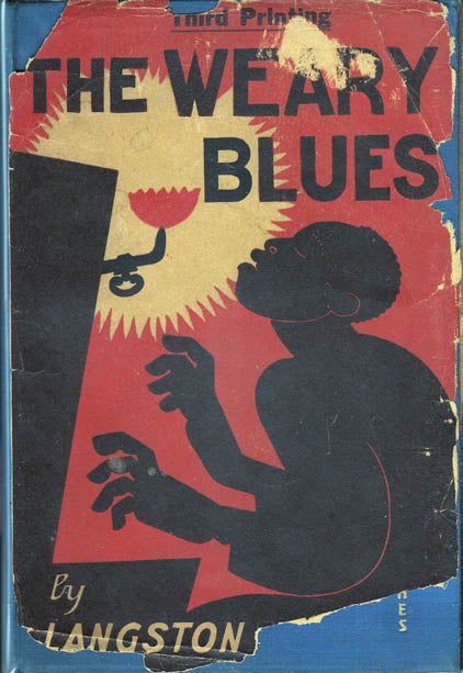 Item #22591 The Weary Blues. Langston HUGHES