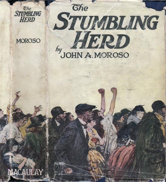 Item #22641 The Stumbling Herd. John A. MOROSO.