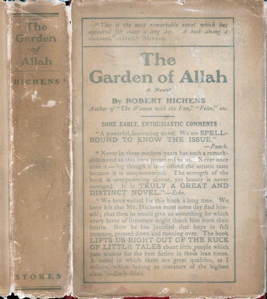 Item #22676 The Garden of Allah. Robert HICHENS