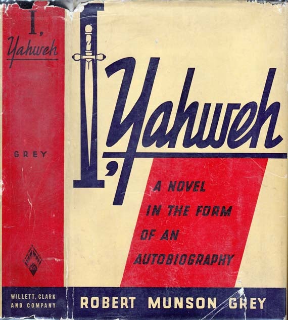 Item #22970 I, Yahweh. Robert Munson GREY