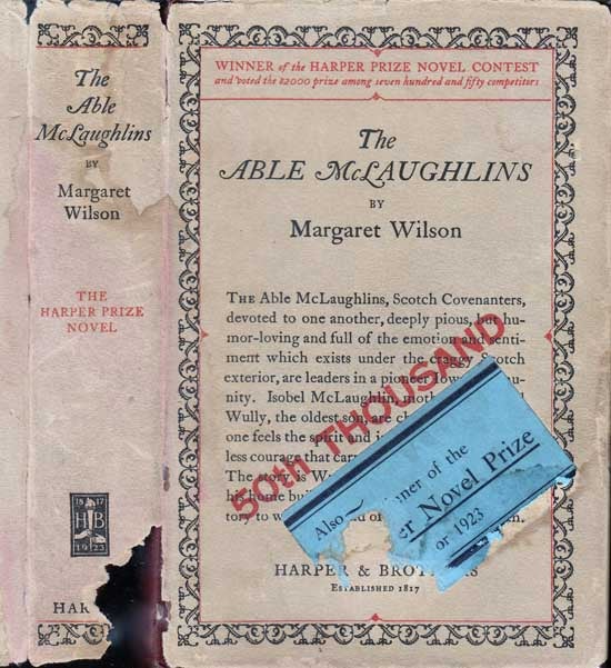 Item #23086 The Able McLaughlins. Margaret WILSON