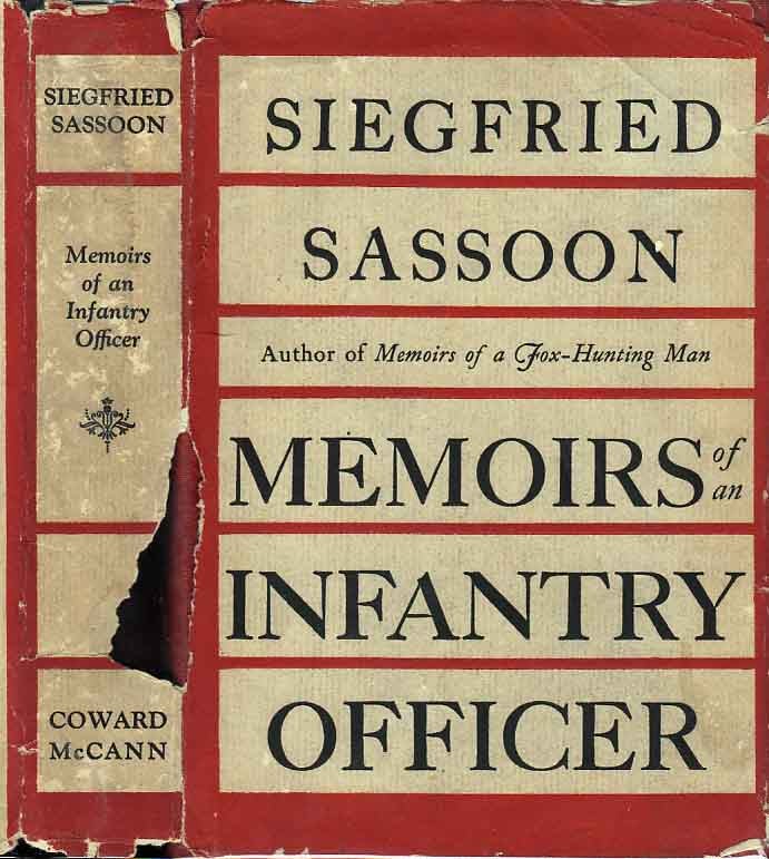Item #23237 Memoirs of an Infantry Officer. Siegfried SASSOON.