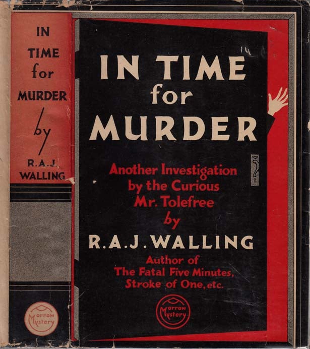 Item #24032 In Time for Murder. R. A. J. WALLING
