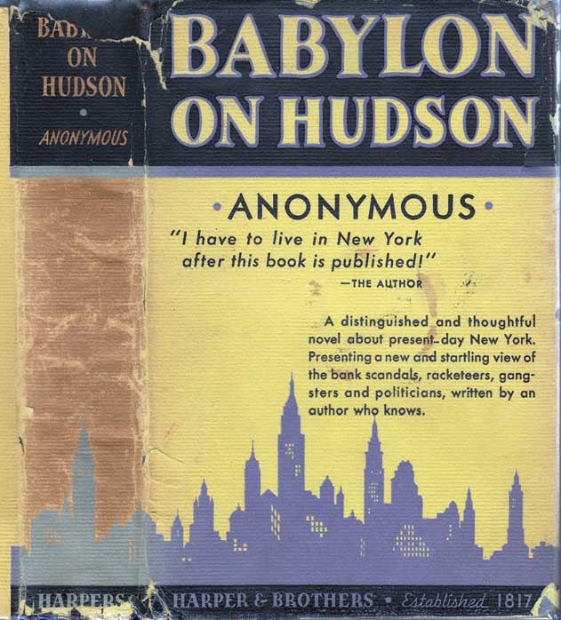 Item #24046 Babylon On Hudson. ANONYMOUS