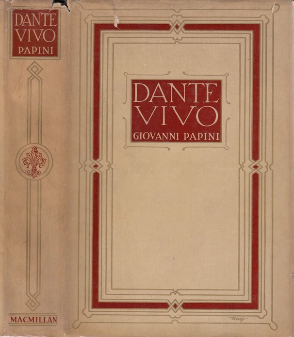 Item #24095 Dante Vivo. Giovanni PAPINI