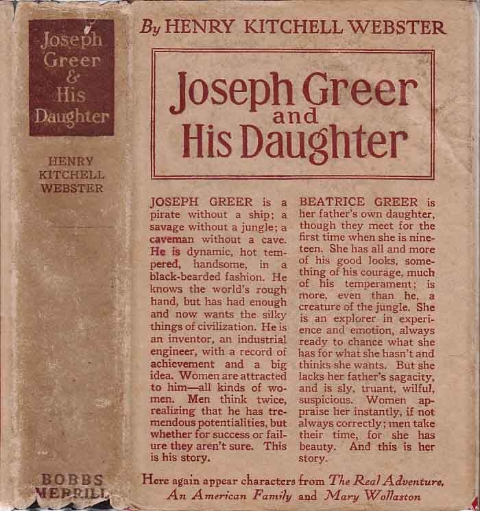 Item #24172 Joseph Greer And His Daughter. Henry Kitchell WEBSTER.