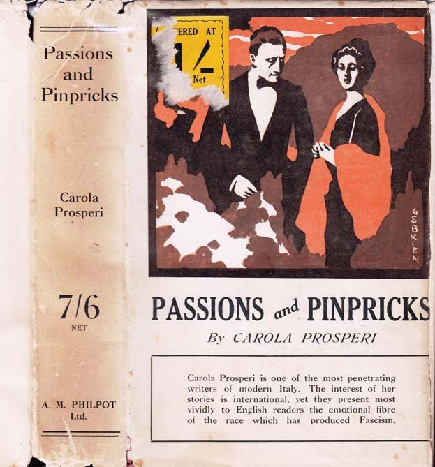 Item #24307 Passions and Pinpricks. Carola PROSPERI.