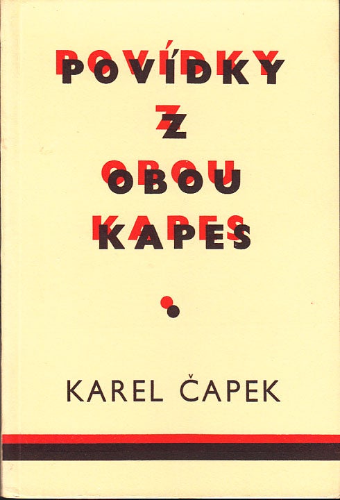 Item #24344 Povídky Z Obou Kapes [Stories from Both Pockets]. Karel APEK.