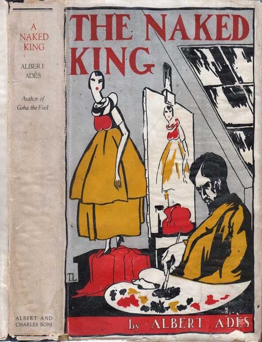 Item #24381 A Naked King. Albert ADES