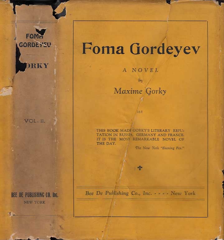 Item #24510 Forma Gordeyev - Vol. II. Maxime GORKY.