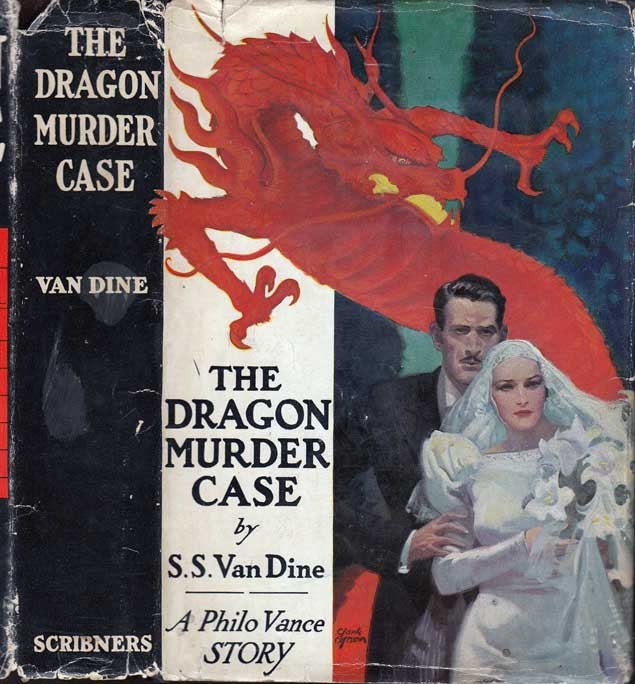 Item #24710 The Dragon Murder Case. S. S. VAN DINE