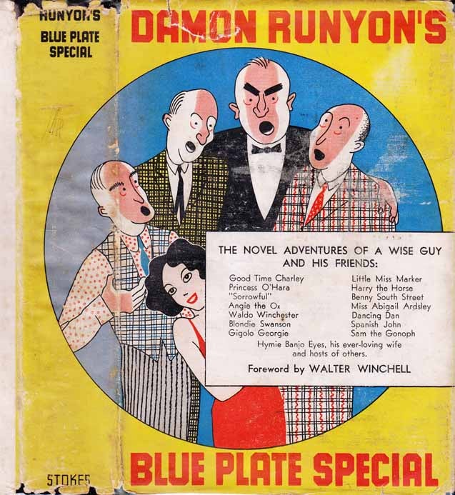 Item #24740 Blue Plate Special. Damon RUNYON.