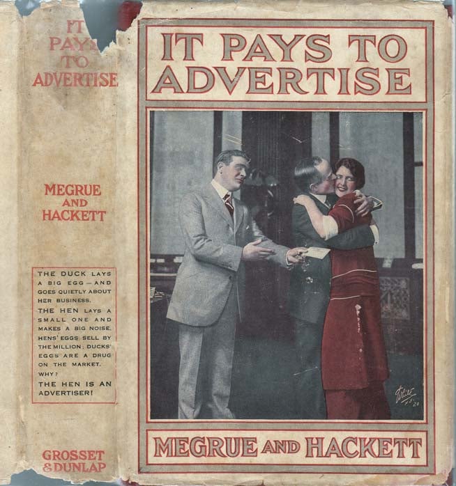 Item #24760 It Pays to Advertise. Roi Cooper MEGRUE, Walter HACKETT