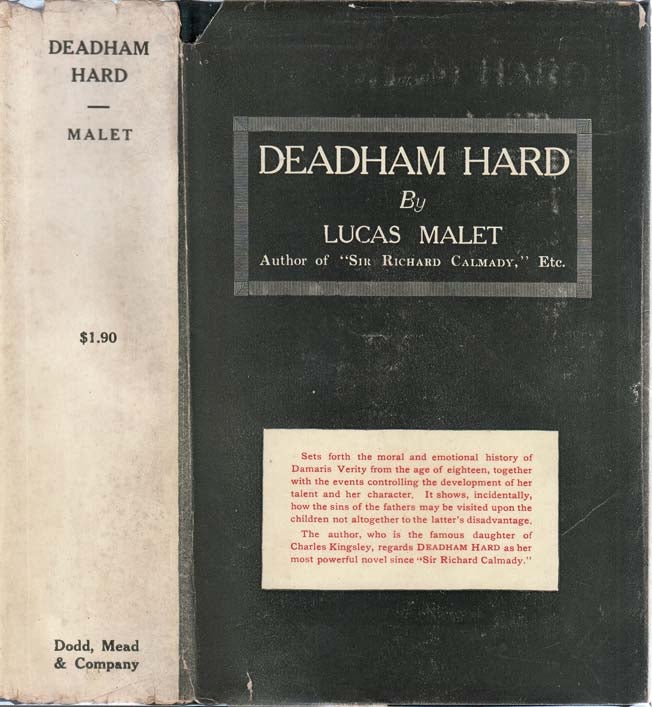 Item #24763 Deadham Hard. Lucas MALET, Mary ST LEGER HARRISON
