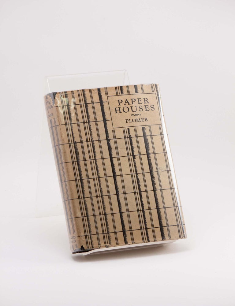 Item #250093 Paper Houses. William PLOMER