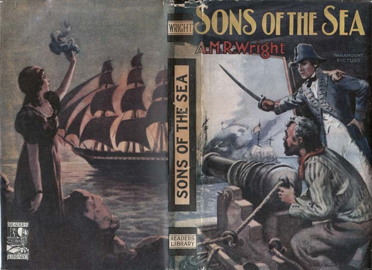 Item #25291 Sons of the Sea. A. M. R. WRIGHT.