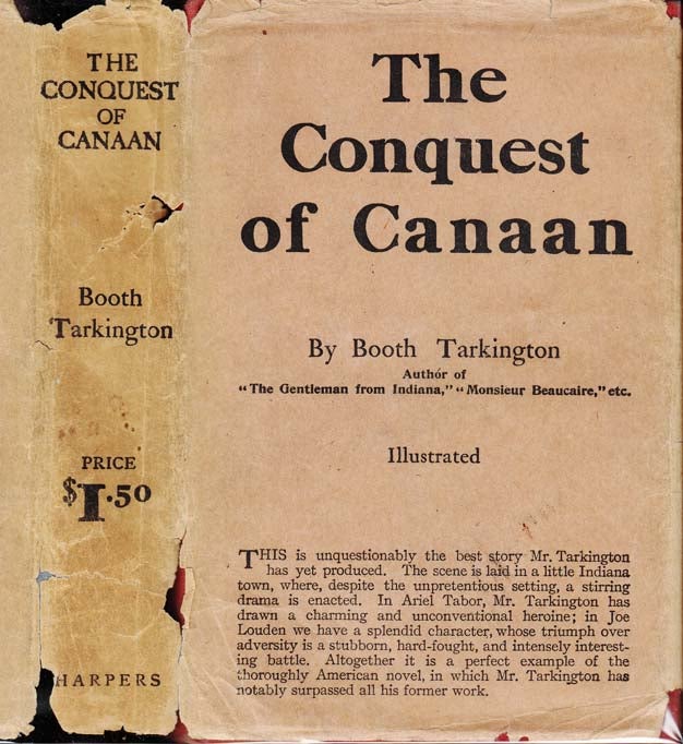 Item #25340 The Conquest of Canaan. Booth TARKINGTON