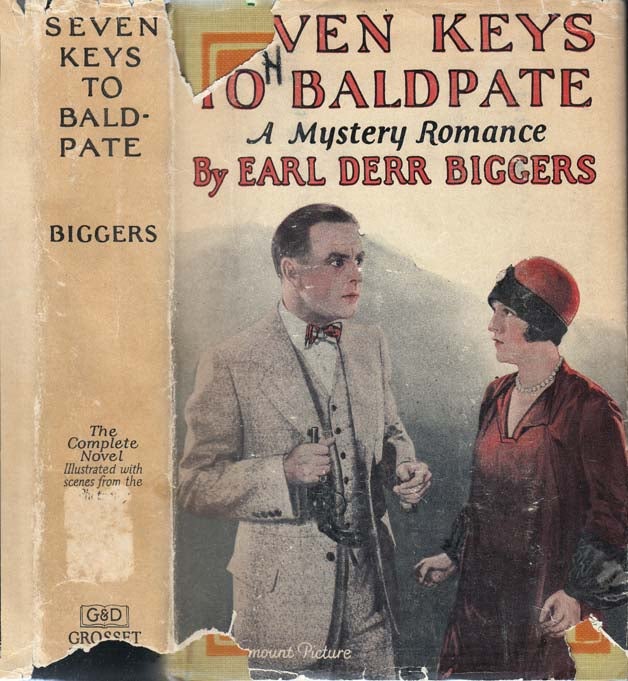 Item #25375 Seven Keys to Baldpate. Earl Derr BIGGERS.