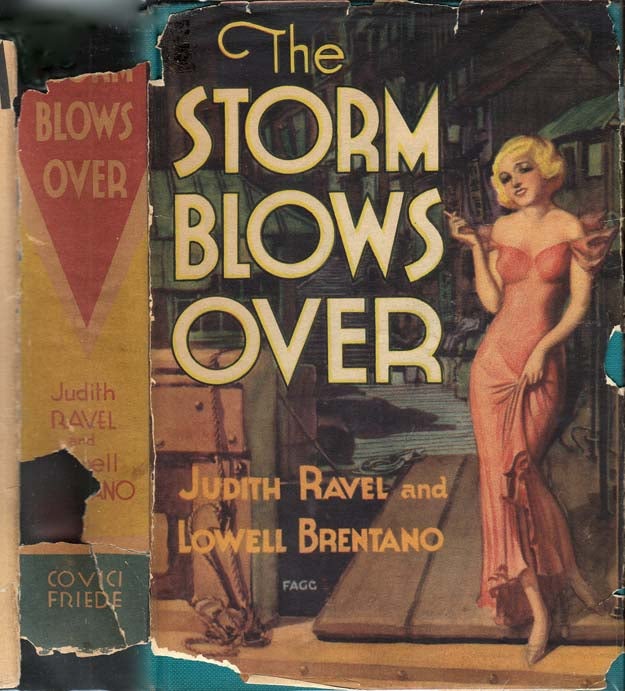 Item #25383 The Storm Blows Over [SIGNED LETTER TO FRITZ LANG]. Judith RAVEL, Lowell BRENTANO