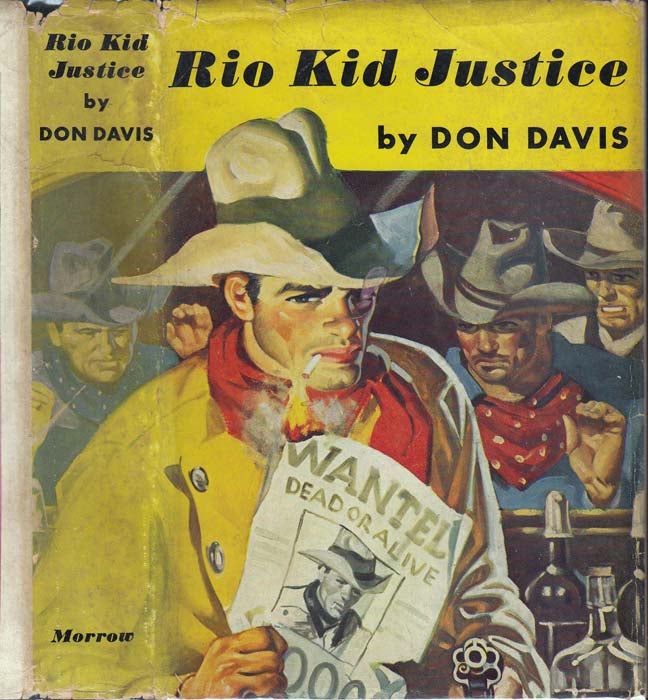 Item #25390 Rio Kid Justice. Don DAVIS, Brett HALLIDAY / David DRESSER