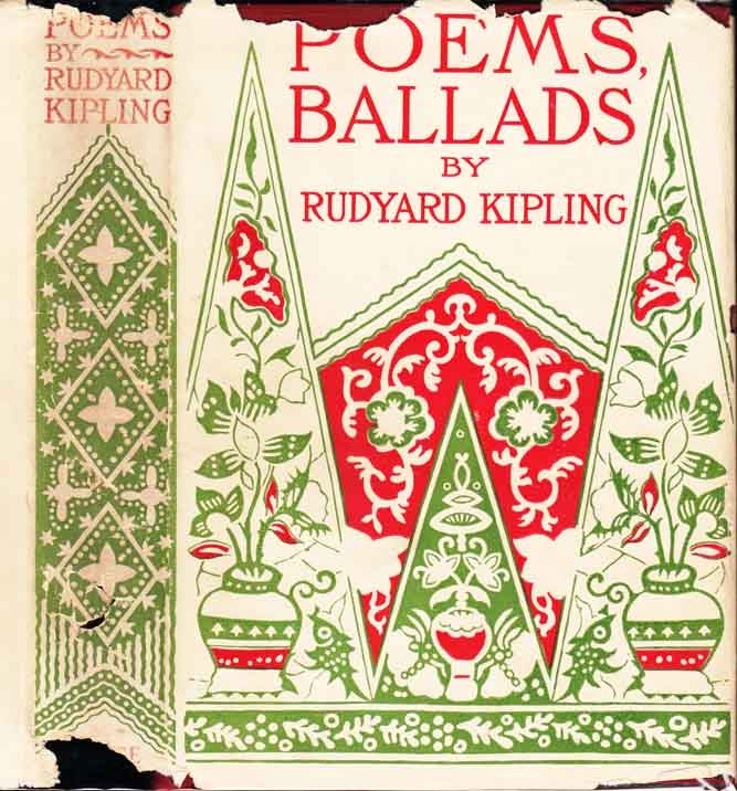 Item #25499 Poems and Ballads [PUBLISHER'S JACKET AND BOX]. Rudyard KIPLING.