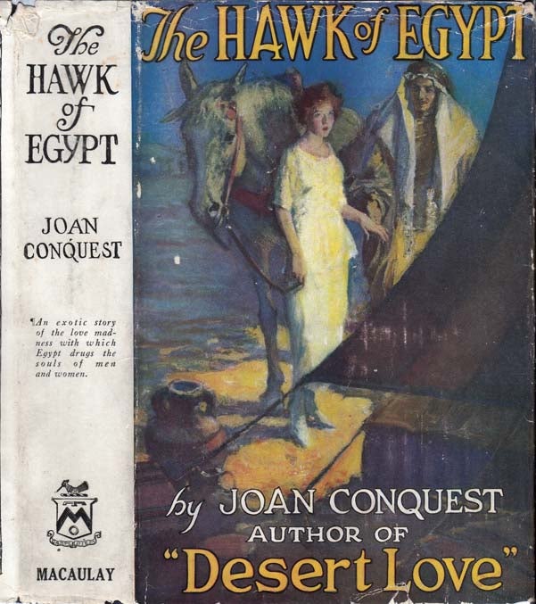 Item #25653 The Hawk of Egypt. Joan CONQUEST