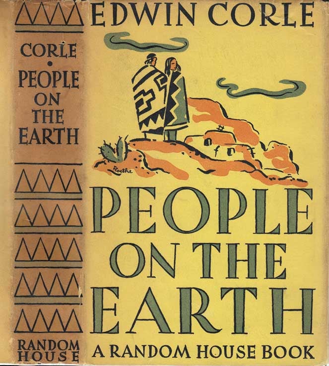 Item #25784 People on the Earth. Edwin CORLE