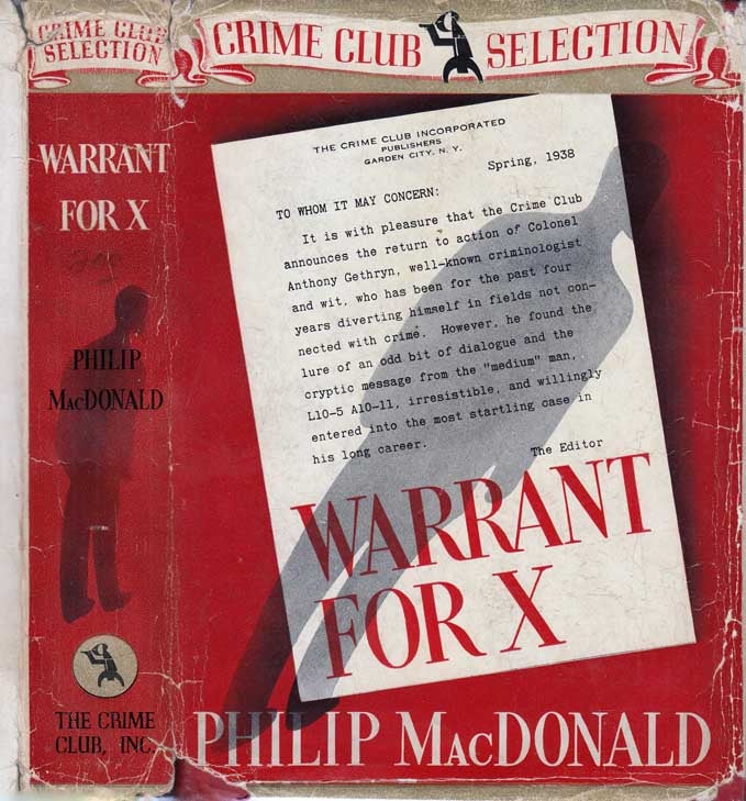 Item #25794 Warrant for X. Philip MACDONALD