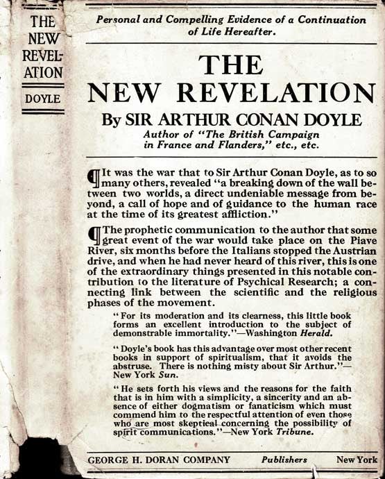 Item #25887 The New Revelation. Arthur Conan NON-FICTION DOYLE.