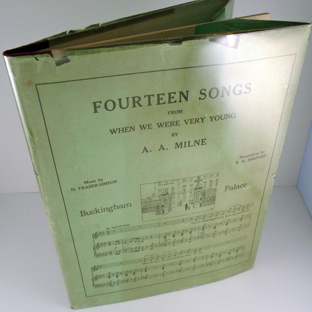 Item #26222 Fourteen Songs from "When We Were Very Young" A. A. MILNE, H. Fraser-Simson.