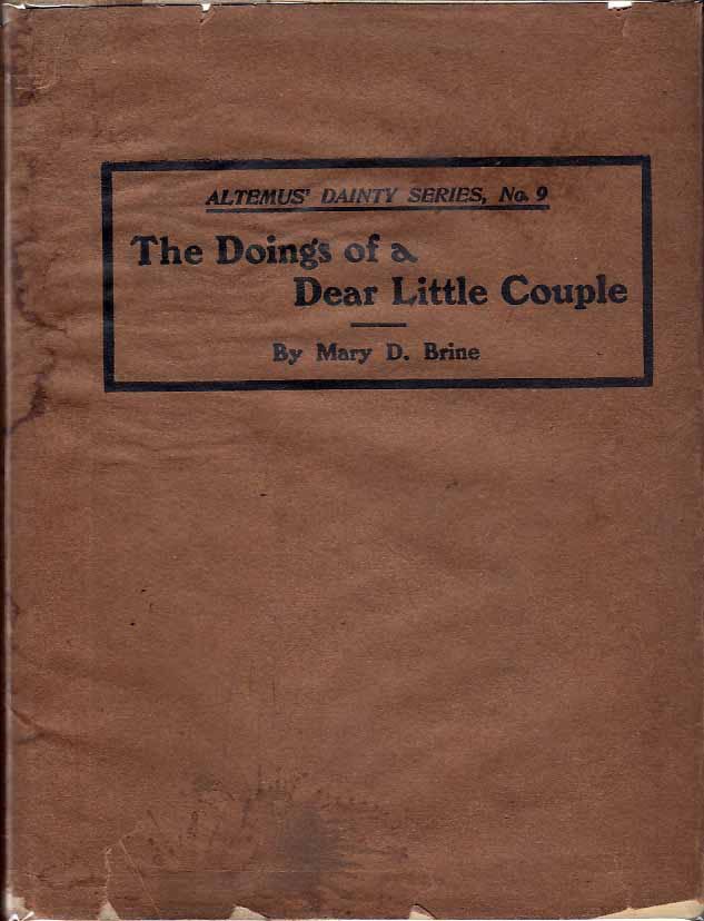 Item #26227 The Doings of a Dear Little Couple. Mary D. BRINE.
