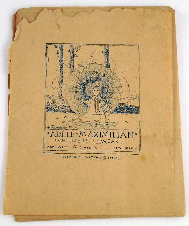 Item #26243 Adele Maximilian Children's Wear. Adele MAXIMILIAN
