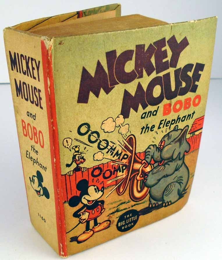 Item #26246 Mickey Mouse and Bobo the Elephant. Walt DISNEY.