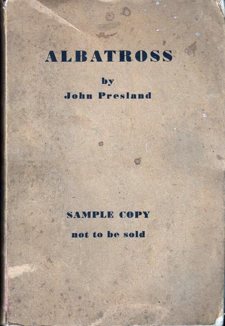 Item #26722 Albatross. John PRESLAND