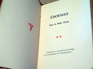 The Gorham Cocktail Book
