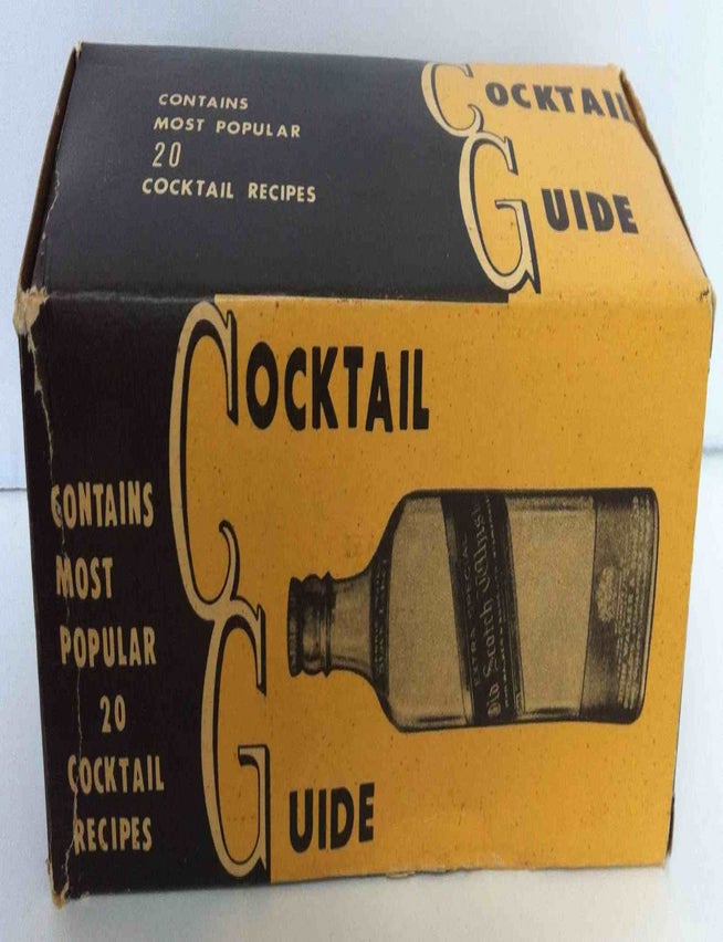 Item #27160 Cocktail Guide, Contains Most Popular 20 Cocktail Recipes. ANONYMOUS