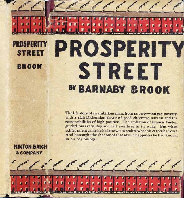 Item #27345 Prosperity Street. Barnaby BROOK.
