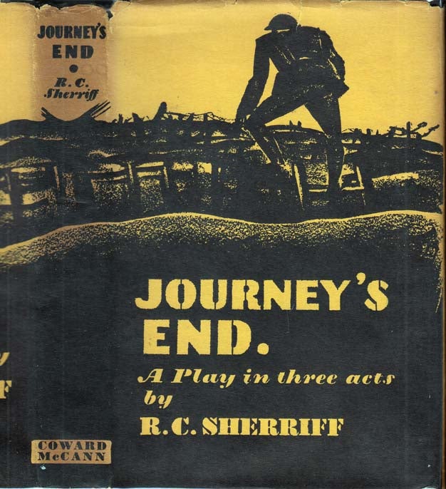 Item #27427 Journey's End, A Play in Three Acts [SIGNED BY ETHEL CLIFT]. R. C. SHERRIFF.