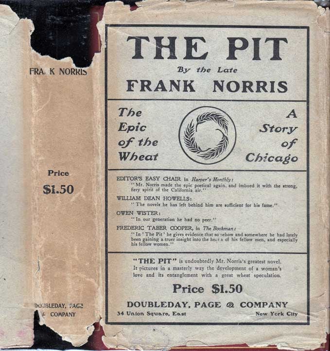 Item #27470 The Pit. Frank NORRIS.