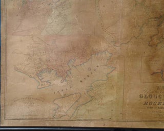 Map of the Towns of Gloucester and Rockport Essex Co. Massachusetts