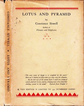 Lotus and Pyramid [SIGNED LETTER LAID IN]