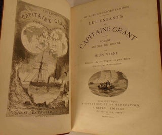 Les Enfants du Capitaine Grant, Voyage Autour Du Monde, Voyages Extraordinaires