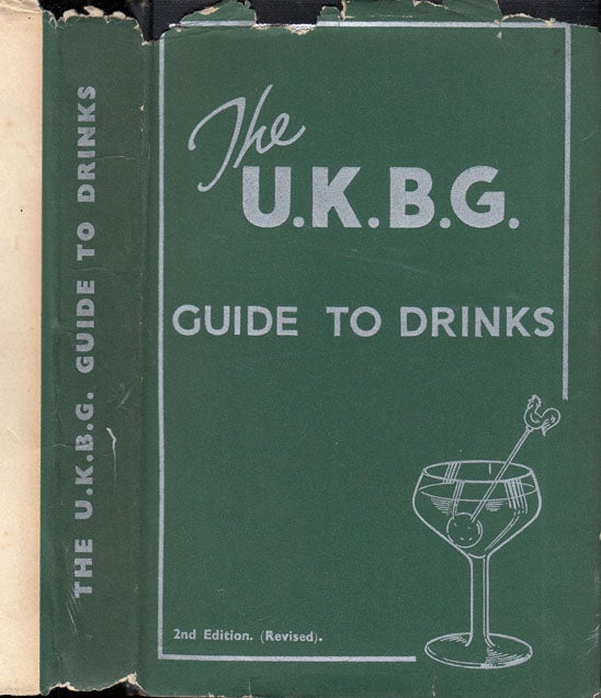 Item #28039 The U.K.B.G. [United Kingdom Bartenders' Guild] Guide to Drinks [Negroni Cocktail]....