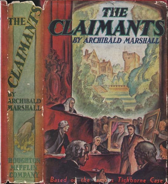 Item #28438 The Claimants. Archibald MARSHALL